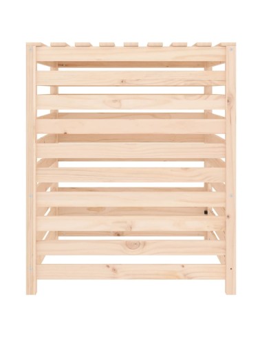 Composteur bois de pin - 82,5x82,5x99,5 cm