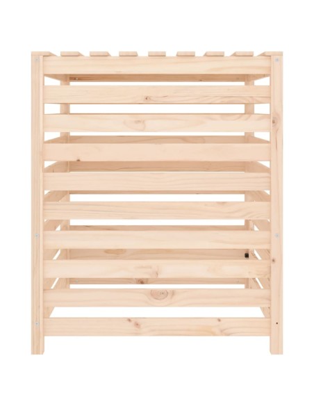Composteur bois de pin - 82,5x82,5x99,5 cm