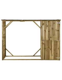 Abri d'outils pour jardin - 253 x 80 x 170 cm 2