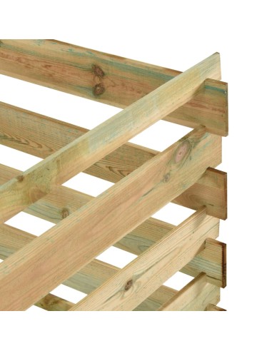 Composteur à lattes - 120x120x70cm