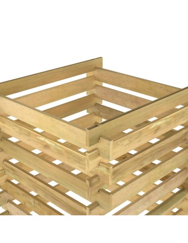 Composteur à lattes - 90x90x90 cm