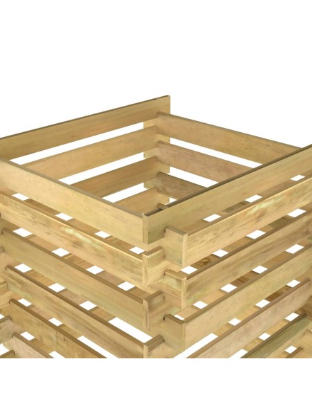 Composteur à lattes - 90x90x90 cm