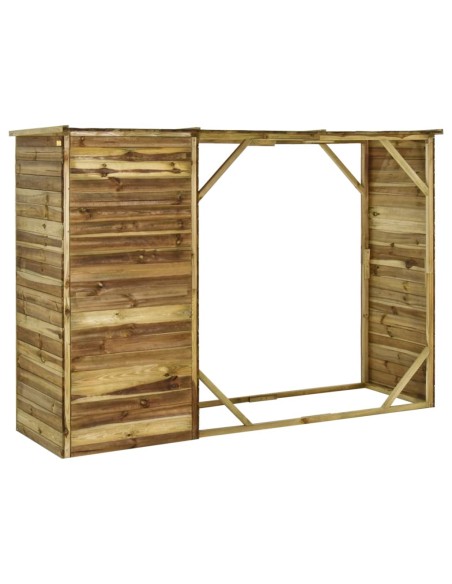 Abri d'outils pour jardin - 253 x 80 x 170 cm