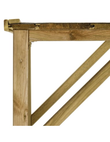 Abri d'outils pour jardin - 253 x 80 x 170 cm