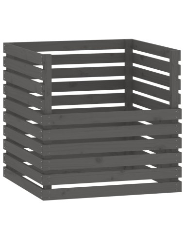 Composteur Gris - 80x80x78 cm