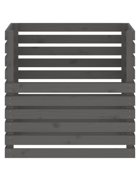 Composteur Gris - 80x80x78 cm
