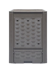 Composteur de jardin imitation rotin - 300 L 2