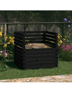 Composteur Noir - 80x80x78 cm 2