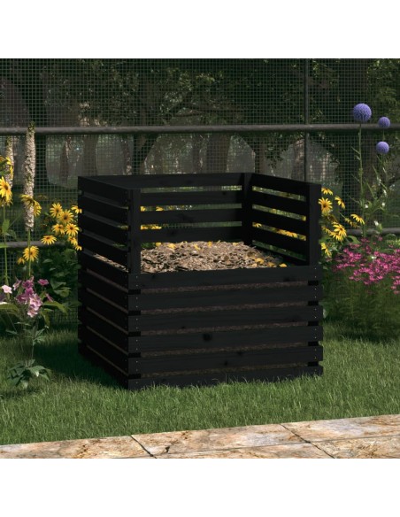 Composteur Noir - 80x80x78 cm