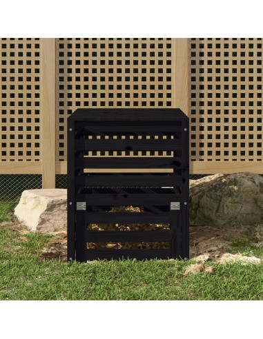 Composteur Noir - 63,5x63,5x77,5 cm