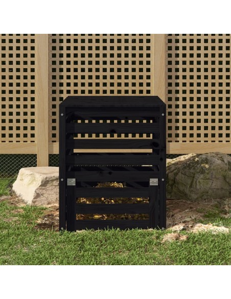 Composteur Noir - 63,5x63,5x77,5 cm