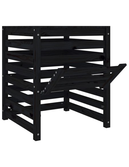 Composteur Noir - 63,5x63,5x77,5 cm