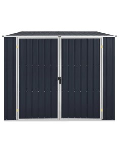 Abri de jardin Anthracite - 195x198x159 cm 2