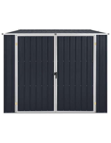 Abri de jardin Anthracite - 195x198x159 cm