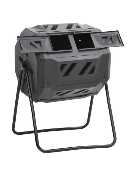 Bac à compost de jardin - 73x64x95 cm