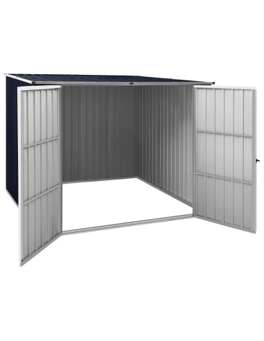 Abri de jardin Anthracite - 195x198x159 cm