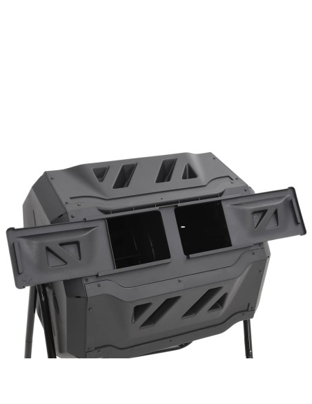 Bac à compost de jardin - 73x64x95 cm