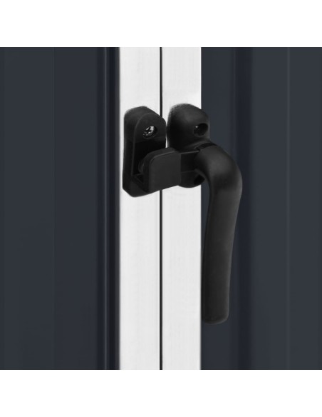 Abri de jardin Anthracite - 195x198x159 cm