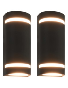 Appliques murales d'extérieur 2 pcs