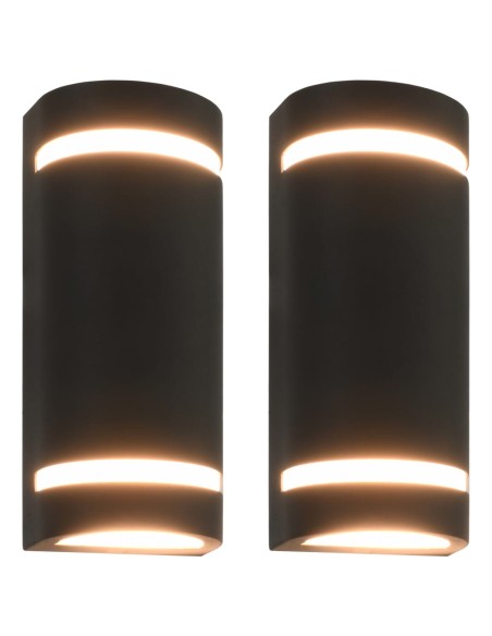 Appliques murales d'extérieur 2 pcs