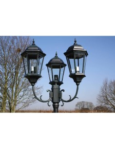 Lampadaire de jardin 3 bras 2