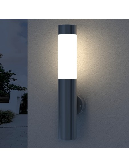 Applique murale RVS pour intérieur et extérieur étanche