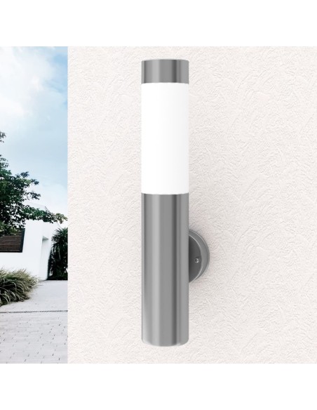 Applique murale RVS pour intérieur et extérieur étanche