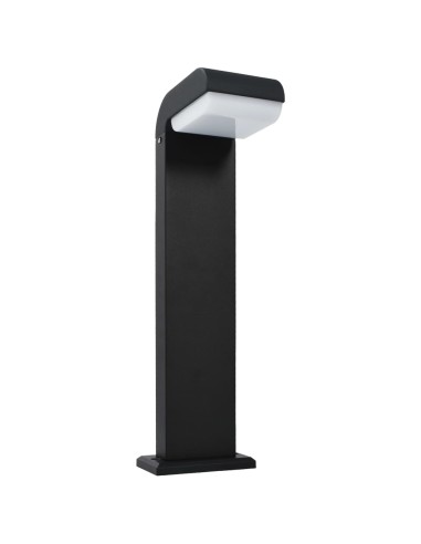 Lampe LED d'extérieur 9 W Noir Ovale