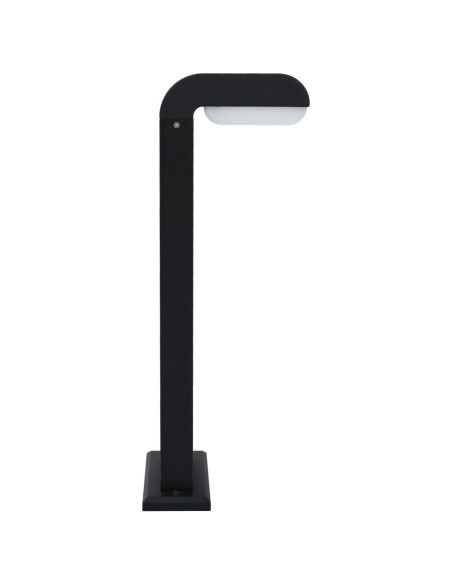 Lampe LED d'extérieur 9 W Noir Ovale