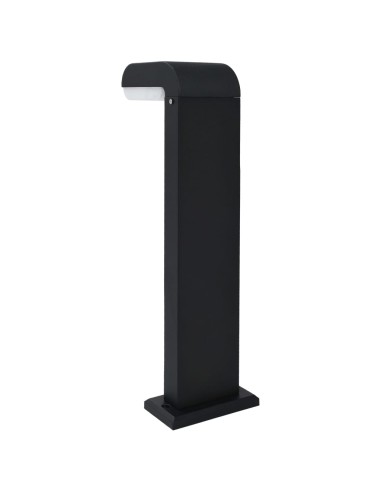 Lampe LED d'extérieur 9 W Noir Ovale