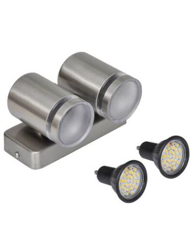 LED acier inoxydable avec tête conique