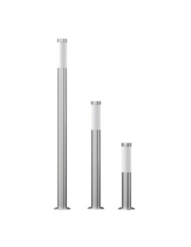 Ensemble de 3 lampes de jardin étanches