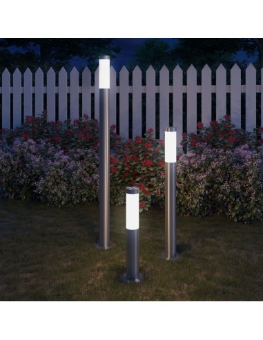 Ensemble de 3 lampes de jardin étanches