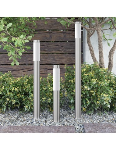 Ensemble de 3 lampes de jardin étanches