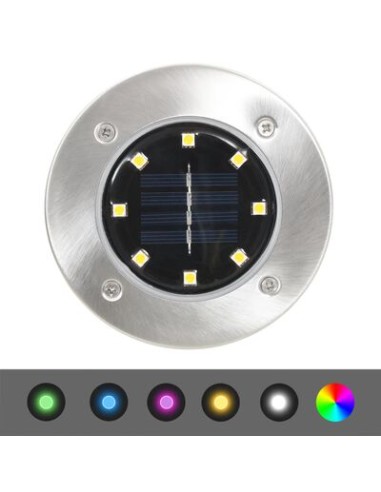 Lampes solaires de sol 8 pcs