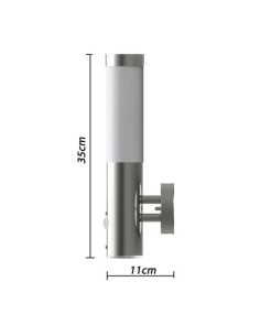 Applique murale extérieure à capteur 2