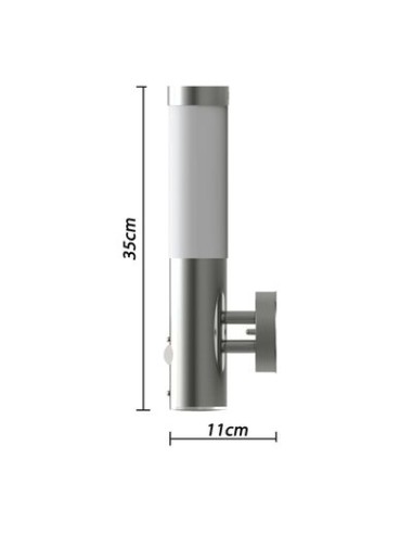 Applique murale extérieure à capteur