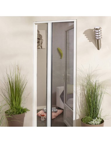 Moustiquaire enroulable latérale - 1 vantail blanc