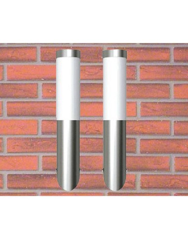 Applique murale d'extérieur 2 pcs Acier inoxydable