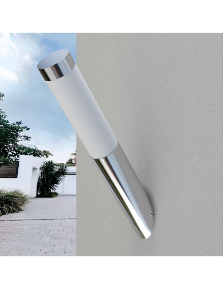Applique murale d'extérieur 2 pcs Acier inoxydable