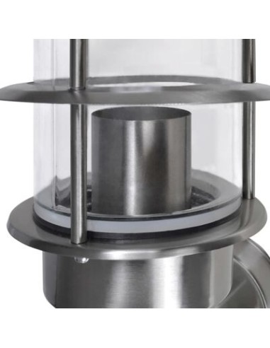 Lampe murale LED Acier inoxydable