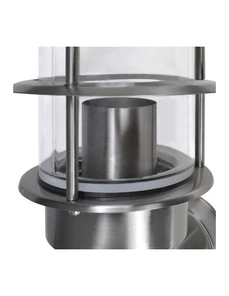 Lampe murale LED Acier inoxydable