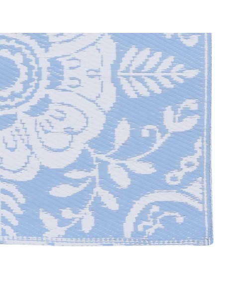 Tapis d'extérieur Bleu azuré 160x230cm
