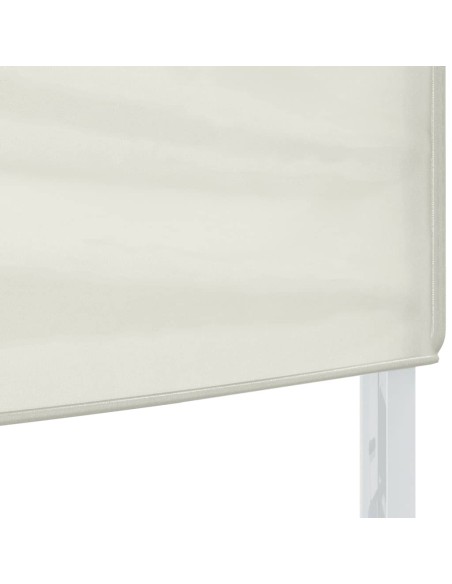 Tente de réception pliable Crème 3x3m