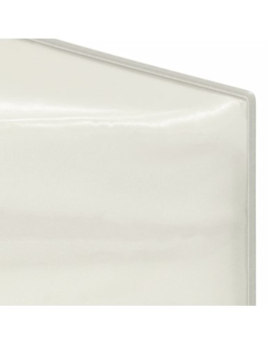 Tente de réception pliable Crème 3x3m