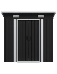 Abri de jardin Acier Anthracite 2