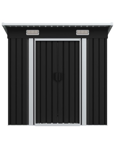 Abri de jardin Acier Anthracite