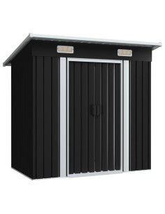 Abri de jardin Acier Anthracite