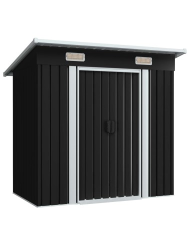 Abri de jardin Acier Anthracite