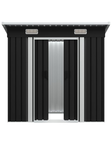 Abri de jardin Acier Anthracite